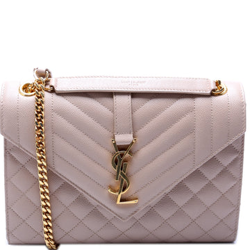 Grain De Monogram Triquilt Medium Satchel