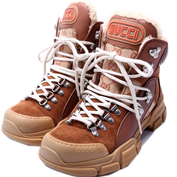 Gucci Flashtrek Hiking Boots Size