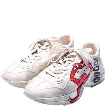Gucci Rhyton Lips Sneakers Size