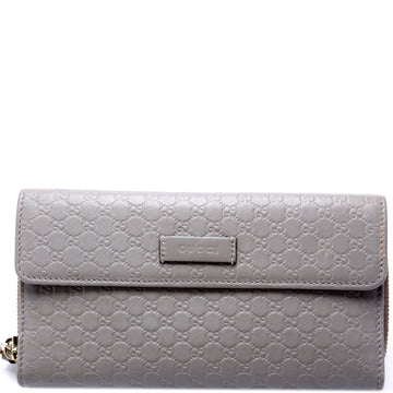 Gucci  Micro Guccissima Long Wallet