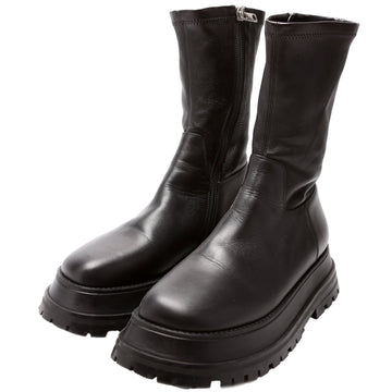Moto Mid Leather Boots Size 38