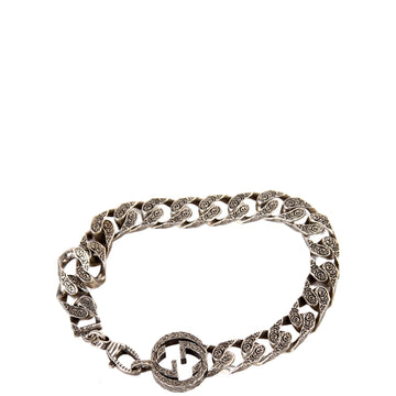 Gucci Interlocking CS Chain  Bracelet