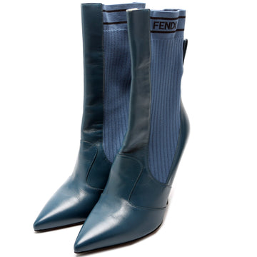 FF Leather Booties Size 40