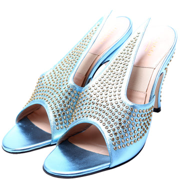 Gucci Studded Leather Pumps Size