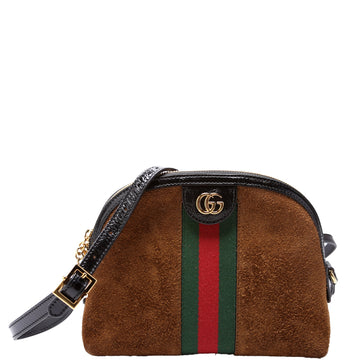 Gucci  Ophidia CS Suede Small Crossbody