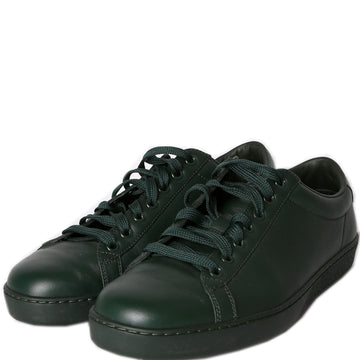 Gucci Ace Web Leather Sneakers Men's Size .
