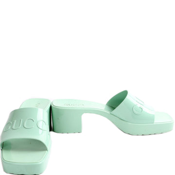 Gucci CS Rubber Slides Size .