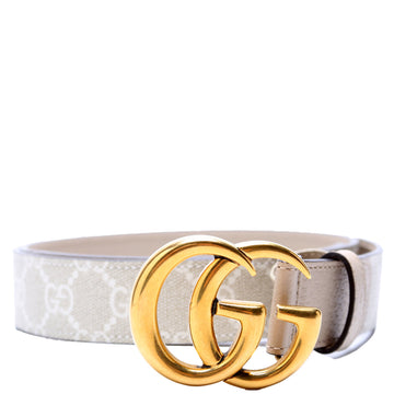 Gucci  CS Marmont Supreme/Leather Belt Size /