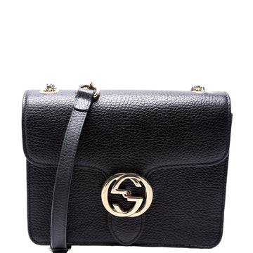 Gucci  Interlocking Small Crossbody Black