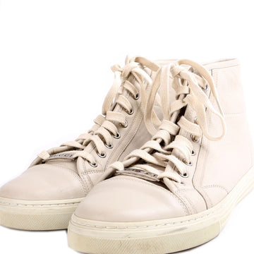 Gucci Leather High Top Sneakers Men Size . (.)
