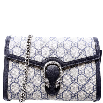 Gucci  Dionysus Mini Wallet Blue