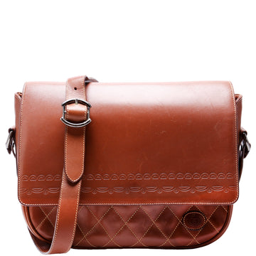 Gucci - Vintage Leather Shoulder Bag Brown