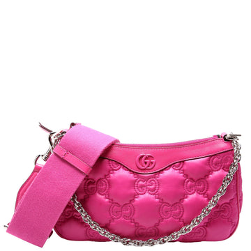 Gucci  CS Nylon Shoulder Bag Pink
