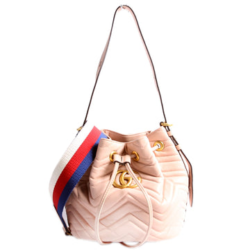 Gucci  CS Marmont Bucket Pink