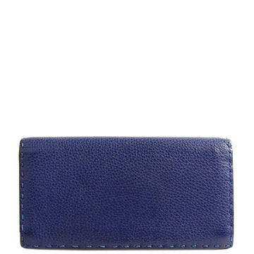 7M0186 Selleria Bifold Long Wallet Navy