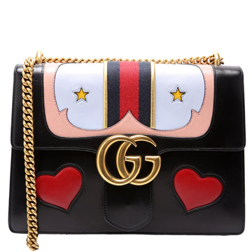 Gucci  Marmont Web Heart Medium
