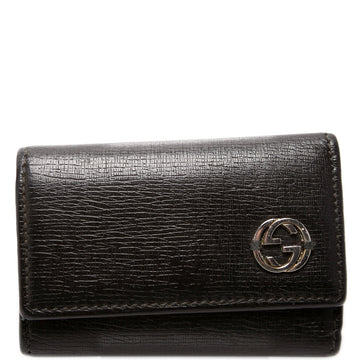 Gucci  Key Case Leather Black