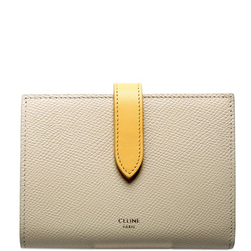Multifunction Strap Wallet Medium Beige