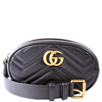 Gucci  Marmont Belt Bag / Black