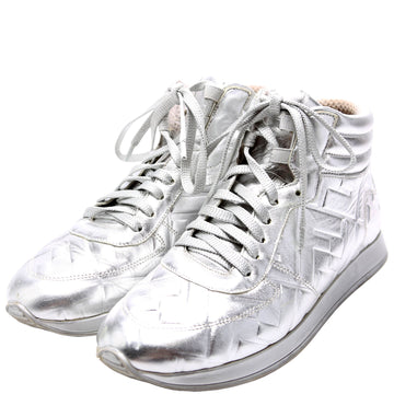 X Nicki Minaj FF Embossed High Top Sneakers Size 37