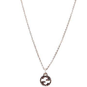 Gucci Interlocking G Aged Necklace