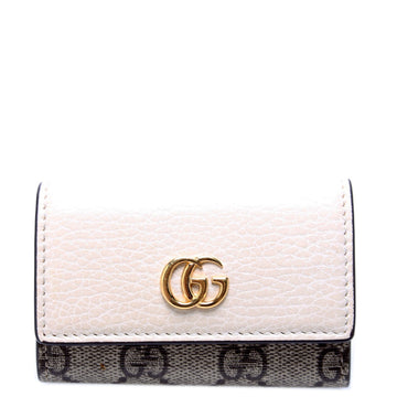 Gucci  Marmont Key Case Cream