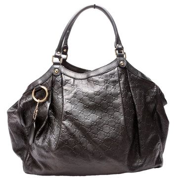 Gucci  Sukey Leather Large Black
