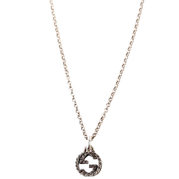 Gucci Necklace: Interlocking G Aged