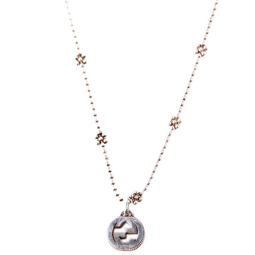 Gucci Necklace: Interlock G Flower Bead Chain