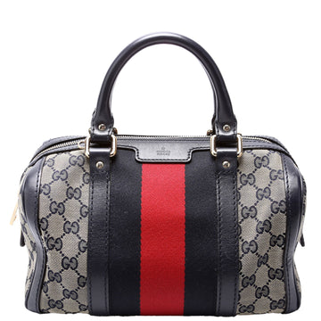 Gucci  CS Canvas Small Boston Navy