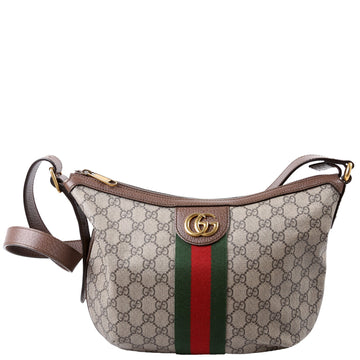 Gucci  Ophidia CS Supreme Small Shoulder Bag Brown