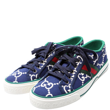 Gucci Tennis  Jumbo CS Sneakers Size . Blue/Multi