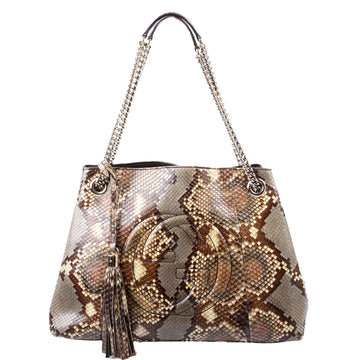 Gucci Soho Python Shoulder Medium