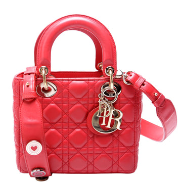 Lady Dior ABCDior Small Red