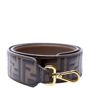 8AV077 Strap You FF Leather Brown/Black