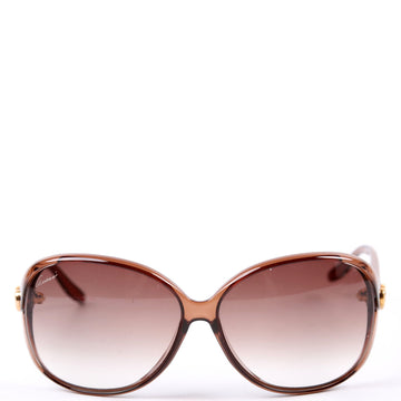 Gucci CS Oversized Sunglasses Brown