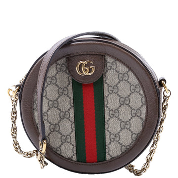 Gucci  Ophidia CS Supreme Round Small Crossbody