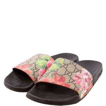 Gucci CS Blooms Slides Size  Beige/Multicolor