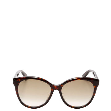 Gucci CSSK Cateye Sunglasses Brown