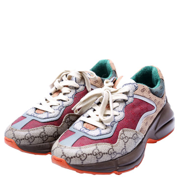 Gucci Rhyton Mixed CS Sneakers Size  Multicolor
