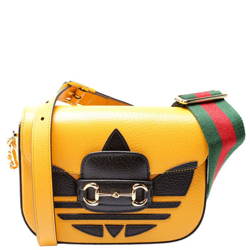 Gucci  Gucci Adidas  Horsebit Mini Bag Yellow