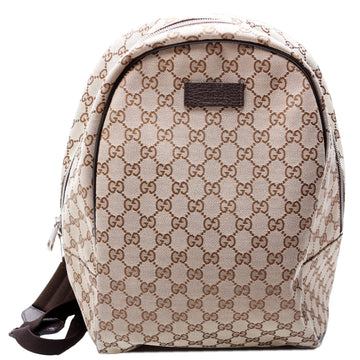 Gucci  CS Canvas Travel Backpack