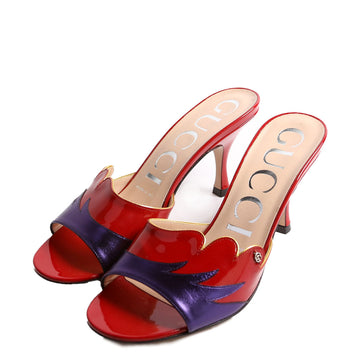 Gucci Open Toe Sandals Size . Red
