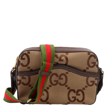 Gucci  Jumbo CS Canvas Messenger