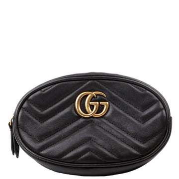 Gucci  Marmont Belt Bag Black Size