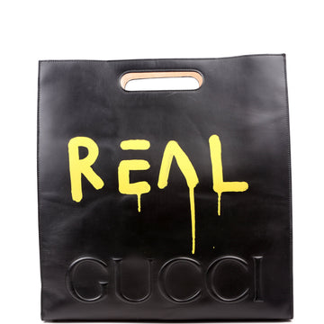 Gucci  Ghost Real Large Tote Black