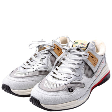 Gucci Ultrapace Sneakers Size Mens  Silver