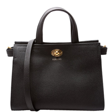 81113501 Cotswold Mini Top Handle Bag Calfskin Black