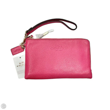 Wristlet Designer By Coach, Size: Medium