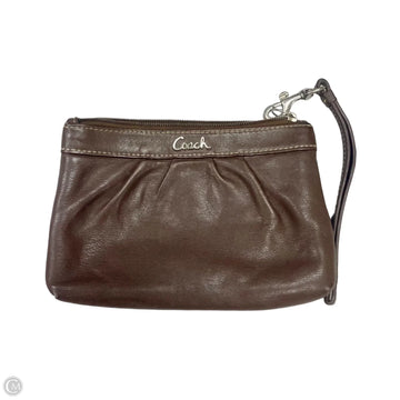 Wristlet Designer By Coach, Size: Small